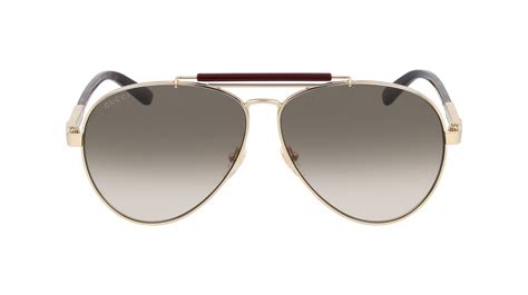 occhiali gucci tipo aviatore gg1287 ns|Gucci GG1287S Sunglasses .